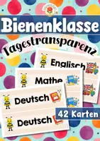 Vorschau - Präsentationen/Tafelbilder - Bienenklasse - Tagestransparenz (Klassentier) - Deckblatt