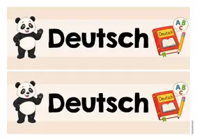 Vorschau - Präsentationen/Tafelbilder - Pandaklasse - Tagestransparenz (Klassentier) - Seite 2