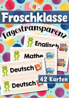 Vorschau - Präsentationen/Tafelbilder - Froschklasse - Tagestransparenz (Klassentier) - Deckblatt