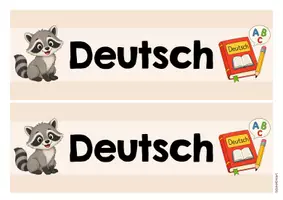 Vorschau - Präsentationen/Tafelbilder - Waschbärenklasse - Tagestransparenz (Klassentier) - Seite 2