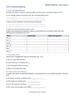 Vorschau - Test - Diagnosebogen Deutsch Klasse 5: Lesen, Rechtschreibung, Grammatik und Schreiben mit Lösungen | kostenlos - Seite 2