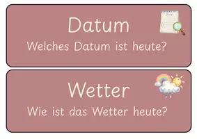Vorschau - Merkblätter - Moderationskarten Morgenkreis sprachliche Förderung - Seite 1