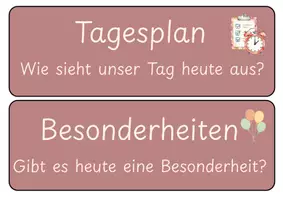 Vorschau - Merkblätter - Moderationskarten Morgenkreis sprachliche Förderung - Seite 2
