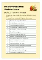 Vorschau - Unterrichtsreihen - Steigerung Lesetempo: Stufe 2 - Sommer bis Herbst - Seite 3