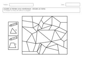 Aperçu - Apprentissages en autonomie - 10 coloriages magiques pour les GS - Page 3