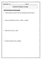 Vorschau - Stundenentwürfe - Deutsch - 6 Textanalysen mit Fragen & Grammatik (Kl. 5-8) - Seite 3