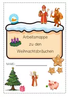 Vorschau - Arbeitsblätter - Arbeitsmappe zu den Weihnachtsbräuchen (Stationenbetrieb) - Seite 3