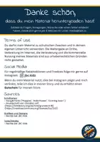 Vorschau - Mal- und Bastelvorlagen - Halloween Bastelvorlage: 3D-Häuser zum Ausmalen und Aufstellen (4 Motive) - Seite 1