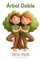 Vista previa - Decoración del aula - Yoga en Pareja - Tarjetas imprimibles - página 1