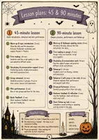 Vorschau - Arbeitsblätter - Halloween Reader’s Theatre – 4 Mini Plays | Differenziertes Lesetheater & Rollenlesen Englisch | Klasse 5–7 - Seite 3