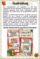 Vorschau - Arbeitsblätter - Spekulatius und das Abenteuer im Herbstwald | Lesebegleitheft Kl. 1/2 - Seite 1