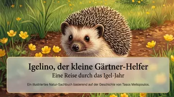Vorschau - Arbeitsblätter - XXL SPARPAKET: Heimische Tiere im Jahreslauf (Fuchs, Igel, Eichhörnchen & Feldhase) – Bildergeschichten, Ausmalbilder & Lapbook - Seite 1