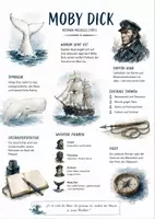 Vorschau - Arbeitsblätter - Lernposter + Arbeitsblätter zum Thema "Moby Dick" + Lösung & MP3 + Mindmap + Infografik - Deckblatt