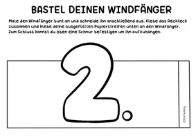 Vorschau - Arbeitsblätter - Windspiel basteln zum Schulstart - Ausblick auf das Schuljahr (Klasse 2-6) - Seite 3
