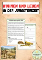 Vorschau - Arbeitsblätter - Jungsteinzeit / neolithische Revolution - komplette Unterrichtsreihe | Kl. 5/6 - Seite 1