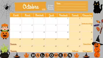 Aperçu - Affichage - Calendrier pour assistante maternelle du 08/26 au 12/27 - Page 3