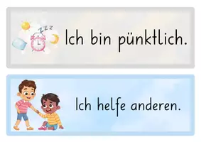 Vorschau - Poster - Klassenregeln – Schilder für das Klassenzimmer | 2 Versionen (bunt & schlicht) - Seite 3