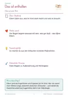 Vorschau - Anderer Materialtyp - GRATIS - So lernt mein Kind - Eltern-Steckbrief - Seite 1