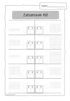 Vorschau - Arbeitsblätter - Repetition/Wiederholung 2. Klasse Mathematik - ZR100 - Zahlenraum, Addition & Subtraktion & Multiplikation & Division für die 2. Klasse - Seite 3