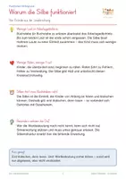 Vorschau - Arbeitsblätter - GRATIS - Silben-Detektiv - Leseblatt mit Silbenfärbung - Seite 2