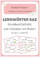 Vorschau - Stundenentwürfe - Lernwörter Lola Heft DaZ - Deckblatt