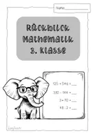 Vorschau - Arbeitsblätter - Repetition/Wiederholung 3. Klasse Mathematik - ZR1000 - Zahlenraum, Addition & Subtraktion & Multiplikation & Division für die 3. Klasse - Seite 1
