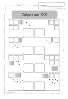 Vorschau - Arbeitsblätter - Repetition/Wiederholung 3. Klasse Mathematik - ZR1000 - Zahlenraum, Addition & Subtraktion & Multiplikation & Division für die 3. Klasse - Seite 2
