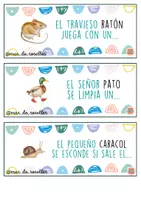 Vista previa - Juegos / Gamificación - CAST Conciencia Fonológica: Acabamos frases RIMADAS - página 2
