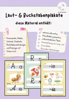 Vorschau - Stationenlernen - Materialpaket Anlautplakate & Anlautkärtchen - Seite 1