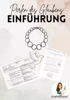 Vorschau - Arbeitsblätter - Perlen des Glaubens Einführung mit Verlaufsplanung - Deckblatt