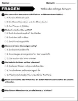 Vorschau - Stundenentwürfe - Meereswissenschaften: Leseverständnis und Wortsuchrätsel mit Lösungen - Seite 2