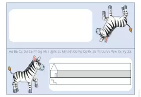 Vorschau - Anderer Materialtyp - Namensschilder - Zebra - Seite 3