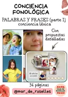 Vista previa - Juegos / Gamificación - CAST - Conciencia Fonológica: Palabras y frases parte I - Portada