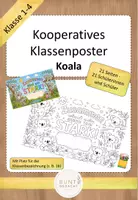 Vorschau - Poster - Materialpaket Klassentier Koala/ Koalaklasse - Seite 1