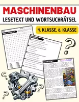 Vorschau - Stundenentwürfe - Maschinenbau : Leseverständnis und Wortsuchrätsel mit Lösungen - Deckblatt