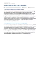 Vorschau - Arbeitsblätter - Das lange 19. Jahrhundert, Geschichte 8/9 Klasse - Seite 1