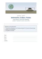 Vorschau - Arbeitsblätter - Imperialismus und der 1. Weltkrieg, Geschichte 9. Klasse - Deckblatt