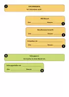 Vorschau - Arbeitsblätter - Berufswahl Wandbild "Meine Meilensteine" - Übersicht und Selbstständigkeit für die Klasse - Seite 3