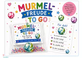 Vorschau - Mal- und Bastelvorlagen - Mut To Go – Einschulung | Erster Schultag | Mutmacher | Geschenkidee | Klasse 1 - Seite 1