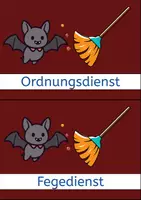 Vorschau - Poster - Klassendienste Fledermausklasse Grundschule - Seite 2