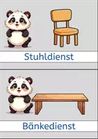 Vorschau - Poster - Klassendienste Pandaklasse Grundschule - Seite 3