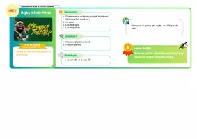 Aperçu - Préparation de séquence / Séquence complète - Progression annuelle anglais 4e 2025-2026 - Page 3