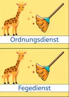 Vorschau - Poster - Klassendienste Giraffenklasse Grundschule - Seite 2