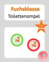 Vorschau - Poster - Fuchsklasse Toilettenampel Grundschule - Deckblatt