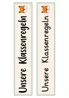 Vorschau - Poster - Klassenregeln (Fuchsklasse) - Seite 1