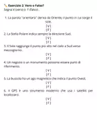 anteprima - Compiti in classe/Test - L'ORIENTAMENTO: DEFINIZIONE E STRUMENTI - Pagina 2