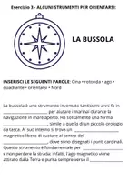 anteprima - Compiti in classe/Test - L'ORIENTAMENTO: DEFINIZIONE E STRUMENTI - Pagina 3