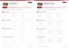 Vorschau - Arbeitsblätter - Freiarbeitsmaterial Englisch / Learning on wheels KS 4-9 - Seite 1