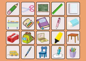 Vorschau - Spiele - Who is it? - School things Edition - English Speaking Game - Seite 3