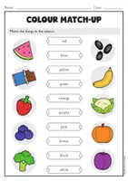Vorschau - Arbeitsblätter - Colours – Farben im Englischunterricht | differenzierte Arbeitsblätter Klasse 3, 4 & Förderschule - Seite 1